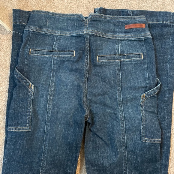 Anthropologie pilcro and the letterpress high rise trouser bootcut 25 dark wash - Picture 9 of 9